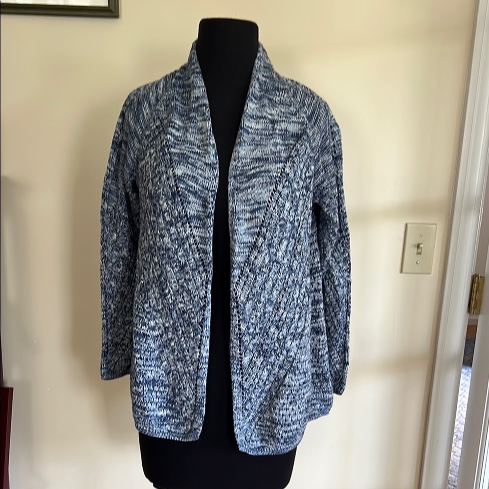Chic Blue Women's Cardigan